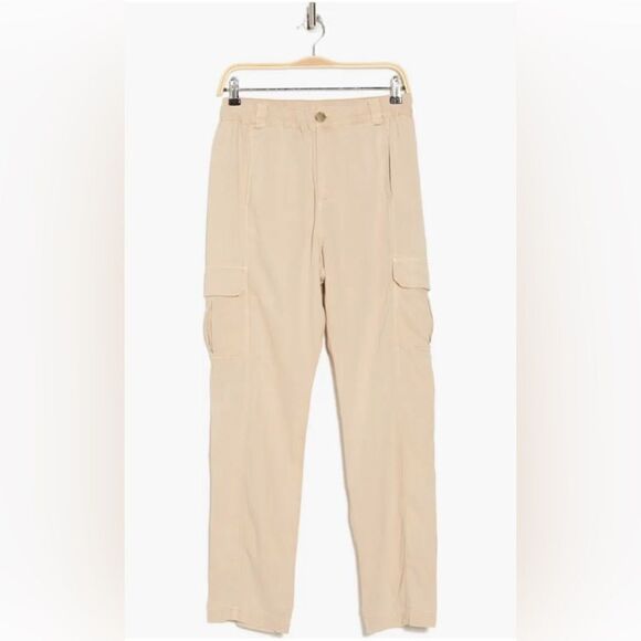 Faherty Arlie Day Cargo Pant Women’s in safari tan. NWT Small - Picture 6 of 12